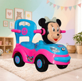 Cartoon Character Push Car With Music Horn Baby Ride on Toy Car For Little Boys & Girls, Toddlers, Flash Light