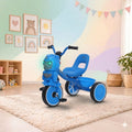 Kids Tricycle  Robot Style - Blue Colour with rear Basket