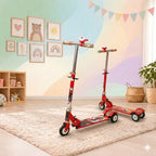 Kids Scooty for Boys Spider man Character - Black Premium Tyres
