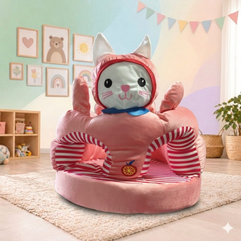 Kids Support Sofa Chair - Pink Colour