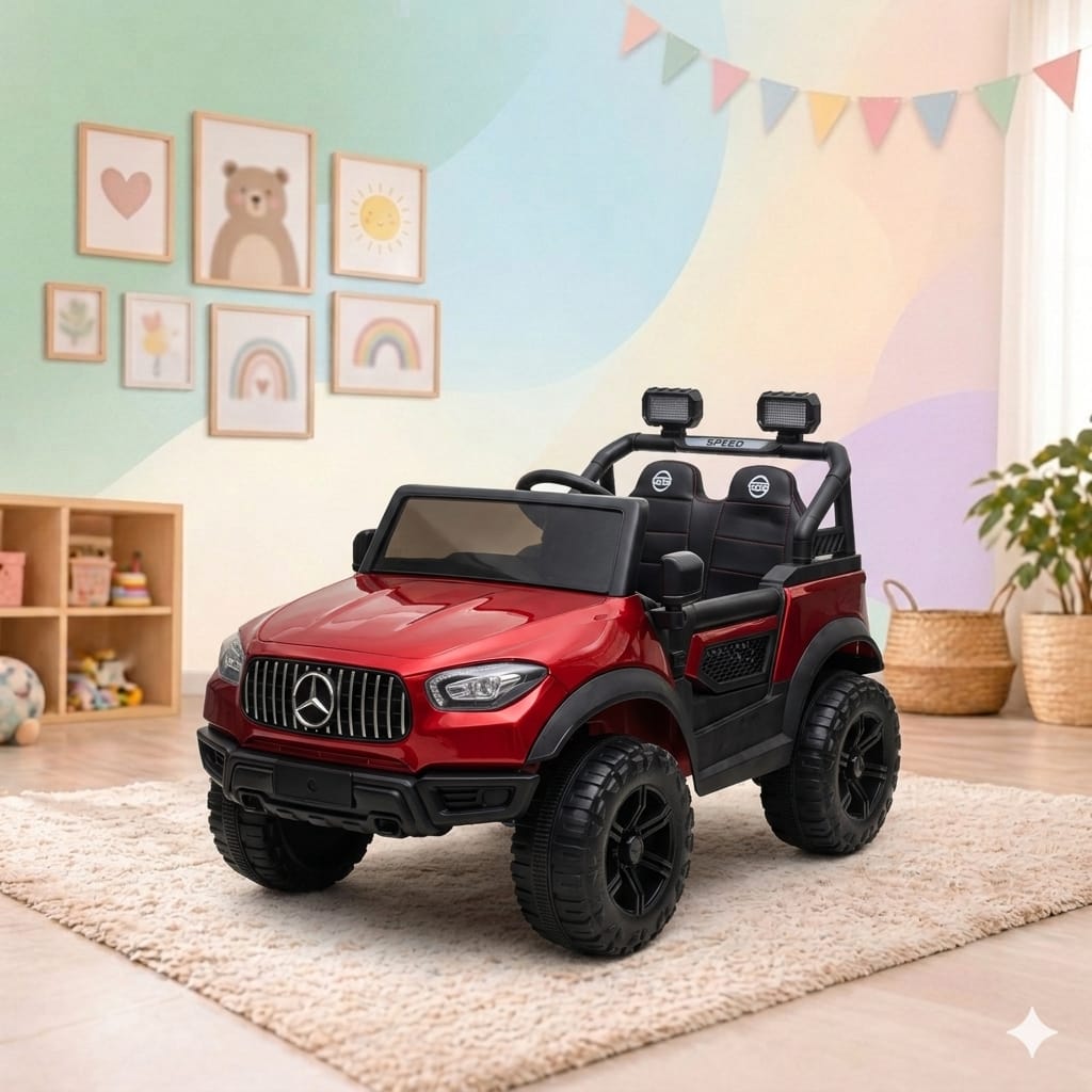 Kids Electric Mercedes Jeep Designed for Fun, Comfort, and Durability