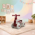 4 WHEEL FIBRE TOLO & PUSH CAR WITH MUSIC AND LIGHT - Brown Colour