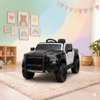 Kids Electric Police Car Pickup Dala with remote control, LED flashing lights