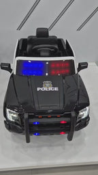 Kids Electric Police Car Pickup Dala with remote control, LED flashing lights